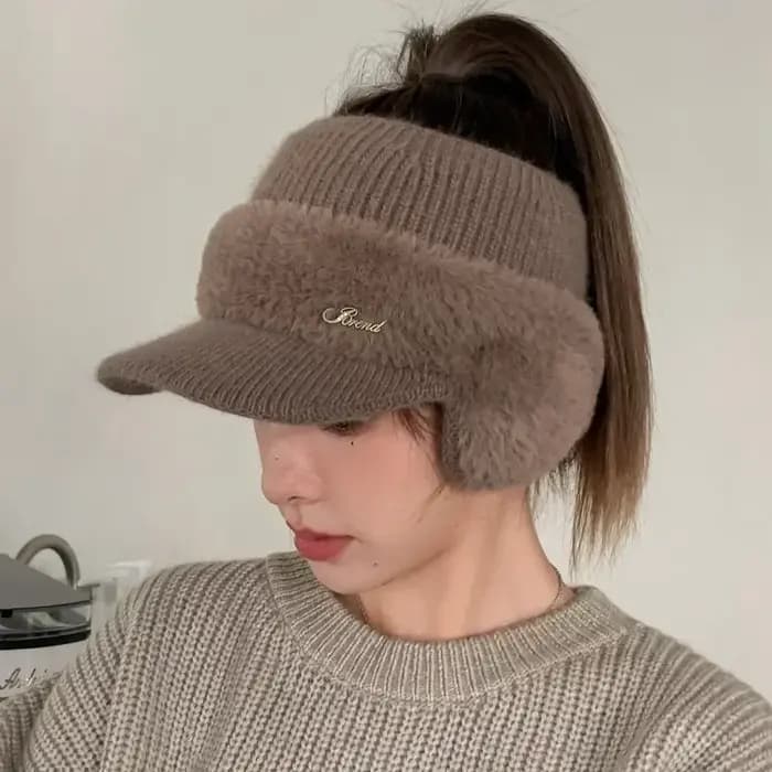 Casquettes de baseball à oreillettes pour femmes