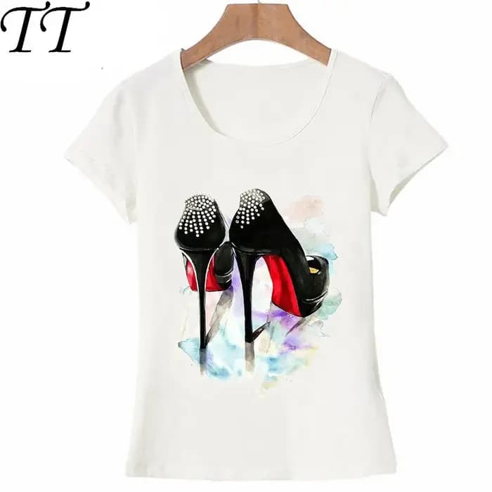 T-Shirt Vintage à la Mode pour Femme