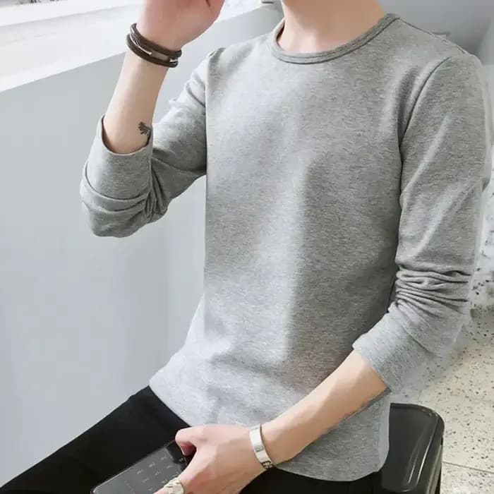 T-shirt thermique à manches longues pour homme