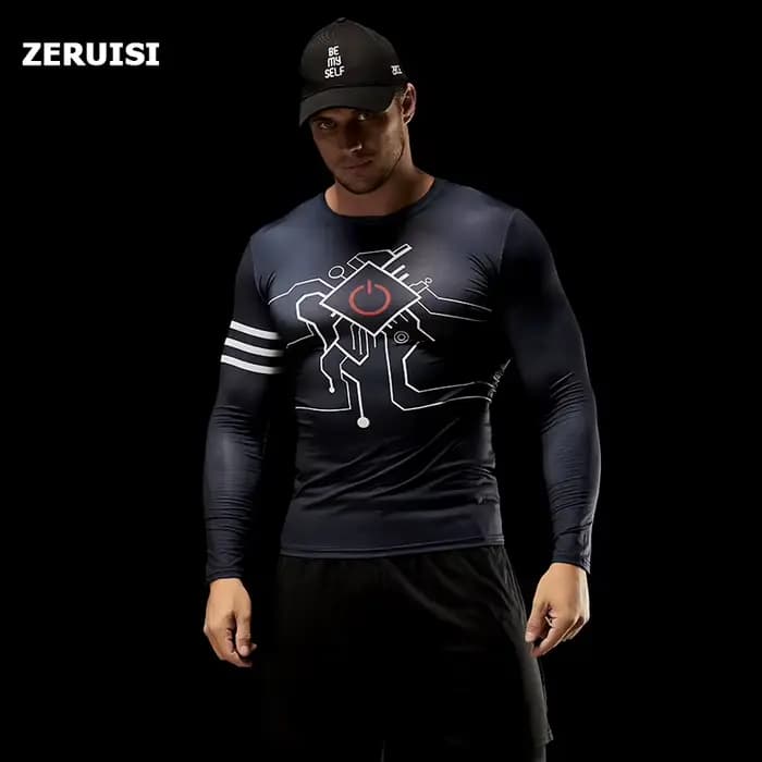 T-Shirt à manches longues pour hommes
