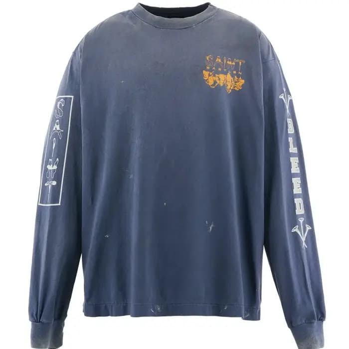 Saint Michael nouvelle tendance américaine imprimé sweat à capuche col rond de haute qualité pour ho