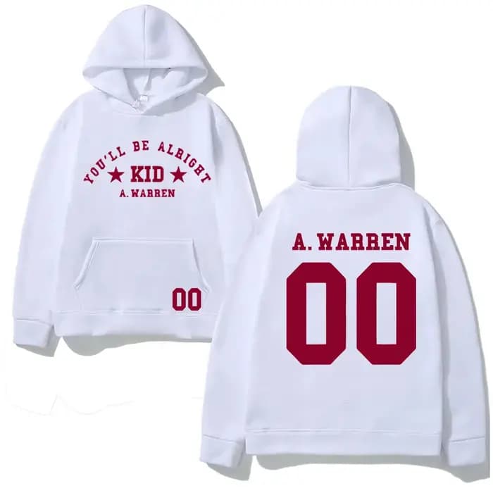 You'll Be Alright sweat à capuche Alex Warren 2025NEW unisexe sweat à capuche confortable sweat manc