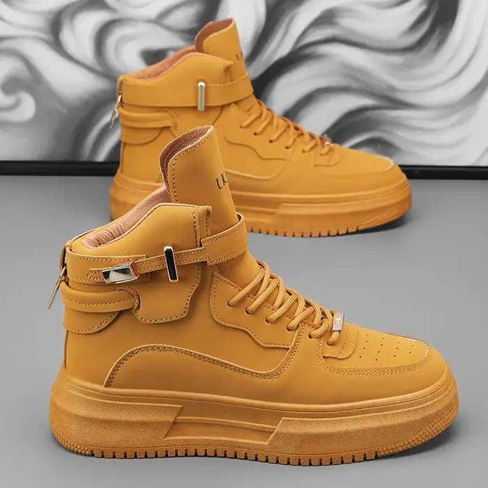 Mode chaude marron baskets hommes 2024 concepteur