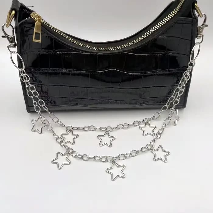 JOHip Hop Hipster Punk Metal Crescent pour hommes et femmes