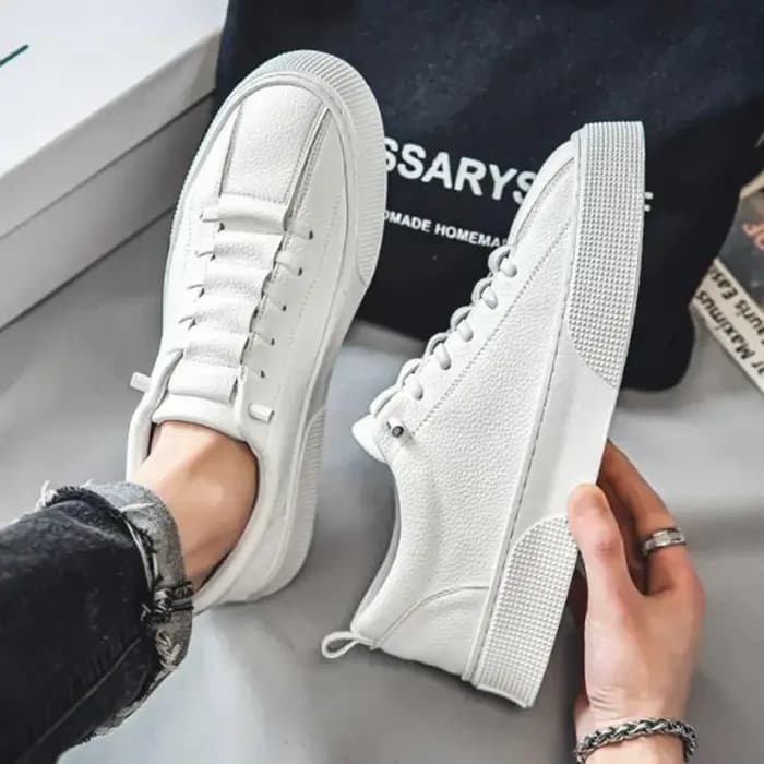 Baskets blanches pour hommes