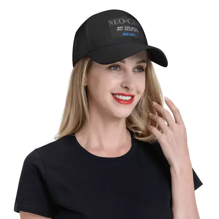Chapeaux de Baseball unisexe Neo Geo Logo Neogeo Arcade extérieur Streetwear sport d'été casquettes