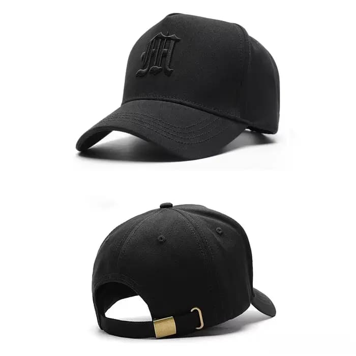 Casquette de baseball coréenne à large bord pour têtes de grande envergure