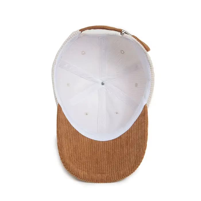 Casquette de Baseball en velours côtelé pour homme et femme