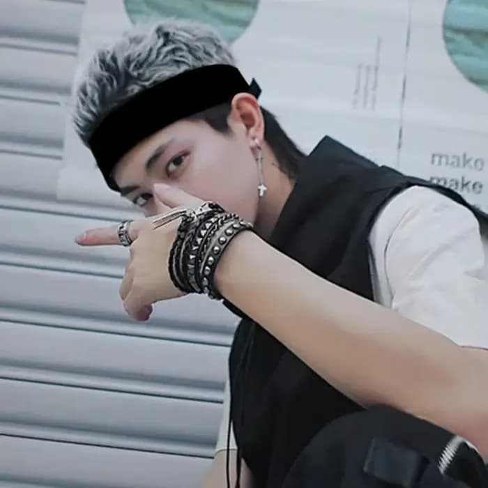Casquette décorative de style hip-hop tendance