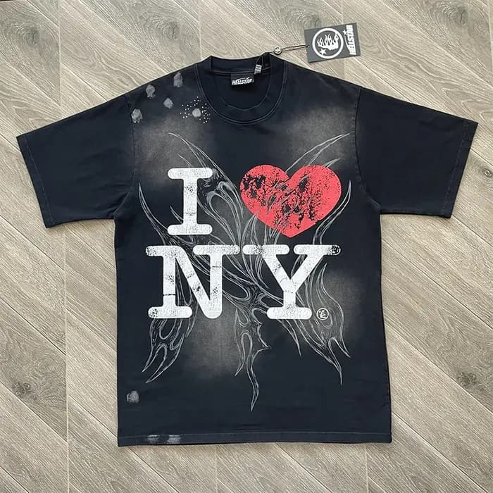 I Love NY Tee T-shirt décontracté à manches courtes pour hommes et femmes