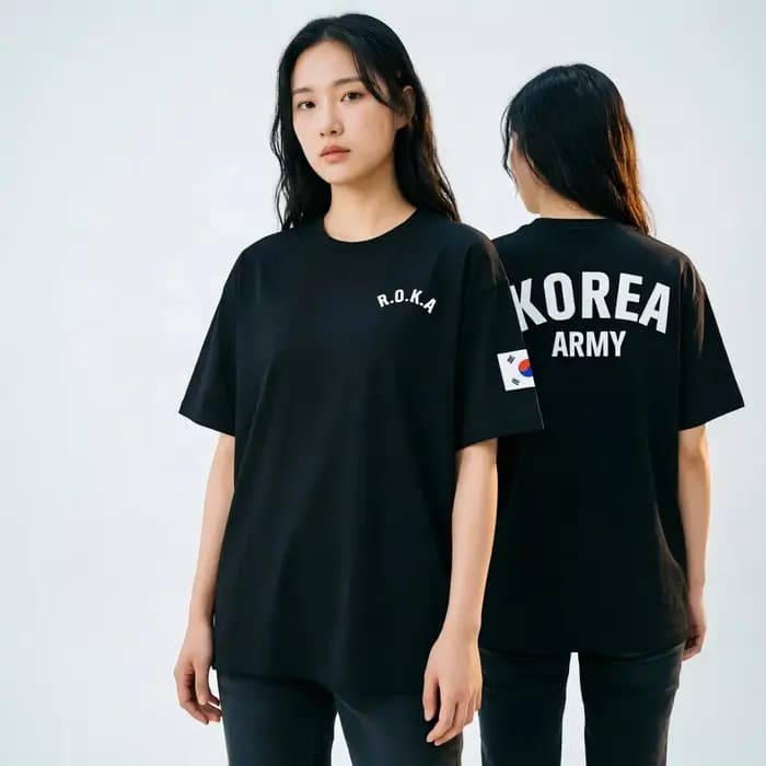 T-shirt graphique ROK Army Korea