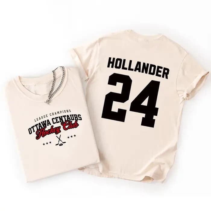 Ottawa Centaurs Hollander 24 T-shirt Game Changers Series