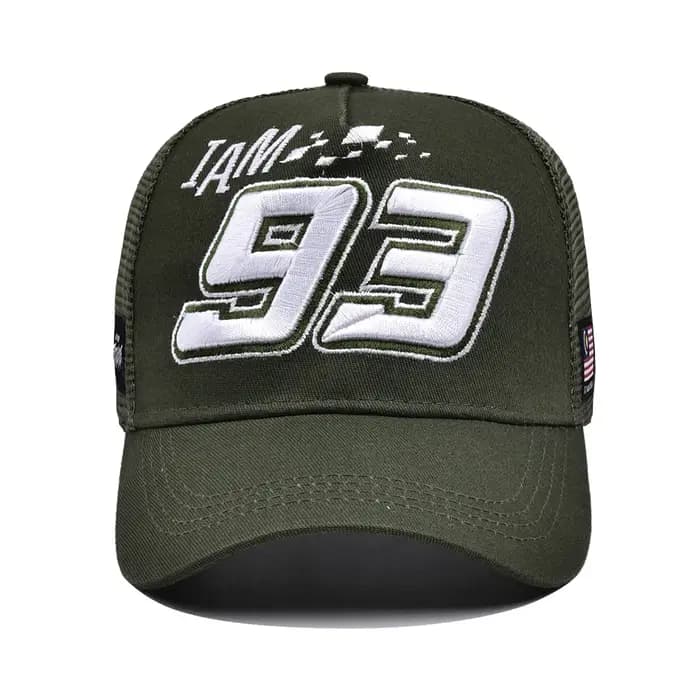 Casquette de baseball de course de moto de haute qualité