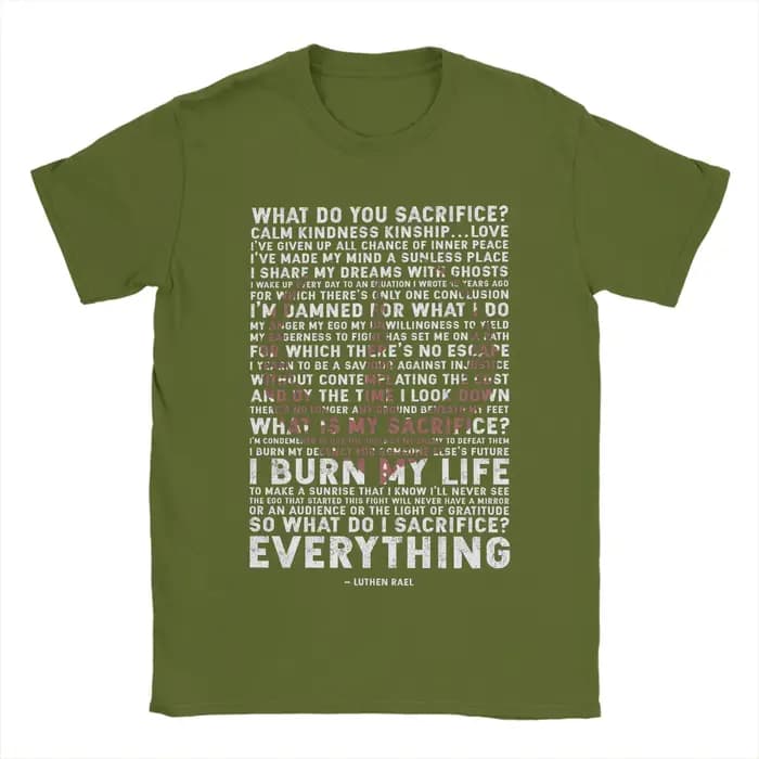 Luthen's Speech Andor T-shirts pour hommes 100% coton