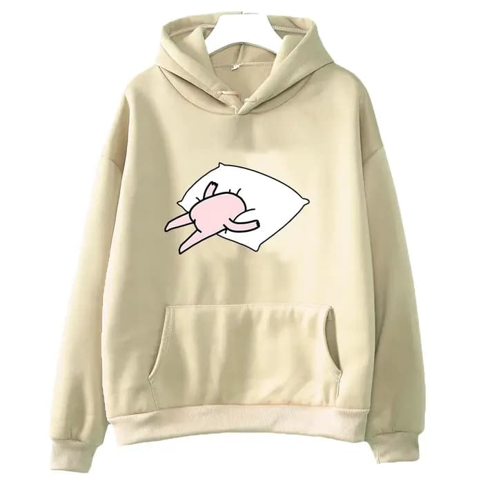 Ketnipz-Sweats à capuche College de dessin animé drôle