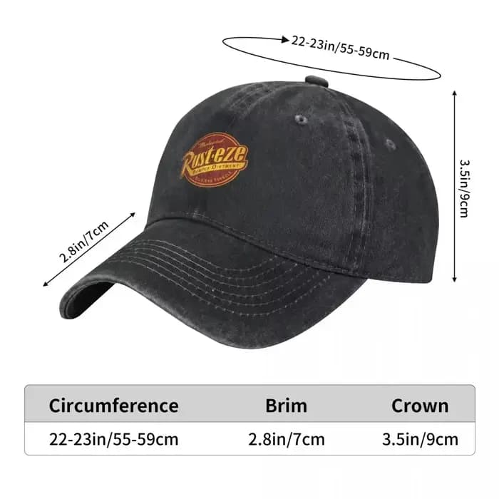 Casquette de Baseball avec Logo rouge rouille Eze