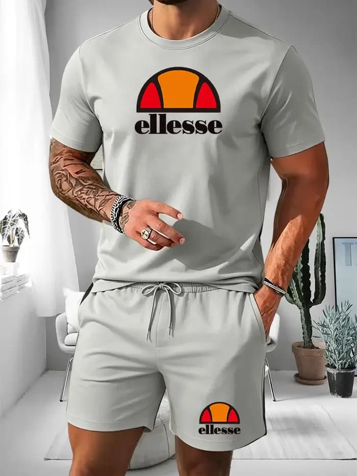Ensemble de sport décontracté d'été pour homme Ellesse