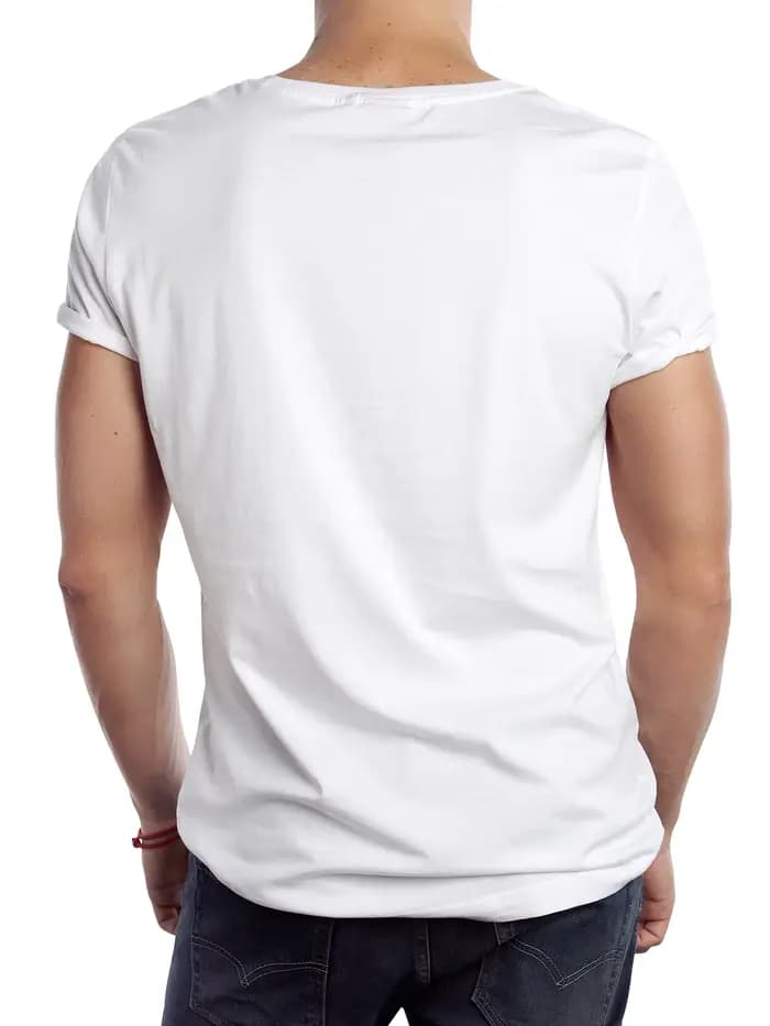 T-shirt graphique de voiture vintage avec vélo pour homme