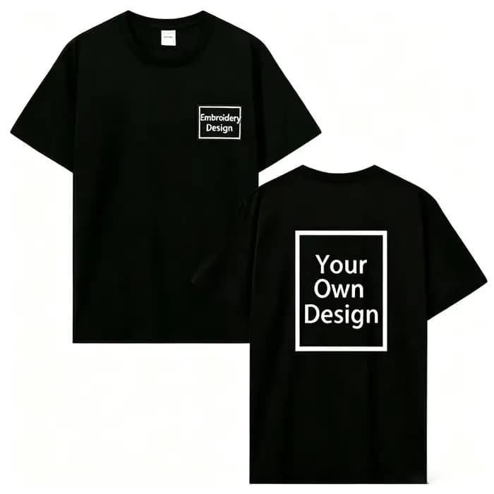 T-shirt pour homme personnalisé à la mode estivale