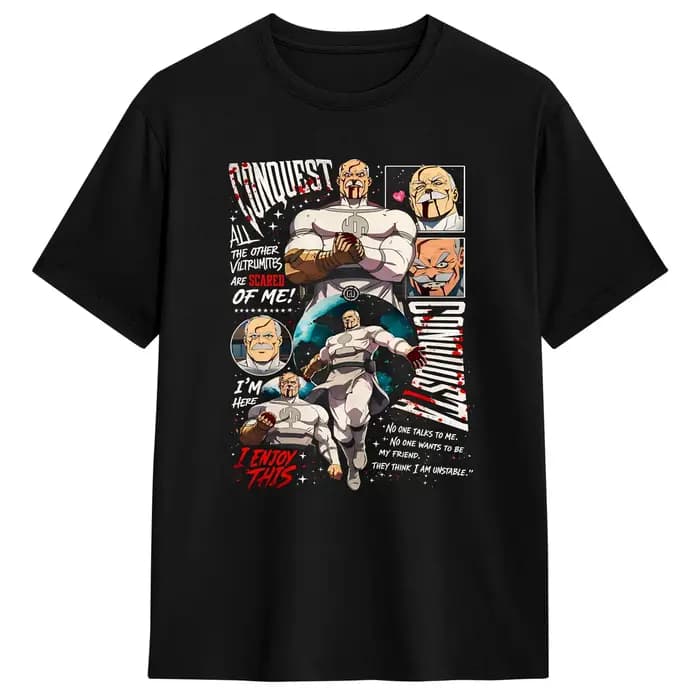 T-shirt Harajuku Conquest invincible