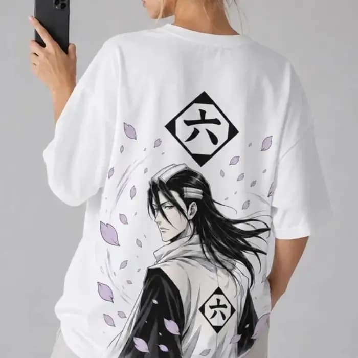 T-shirt à manches courtes BLEACH Byakuya Kuchiki