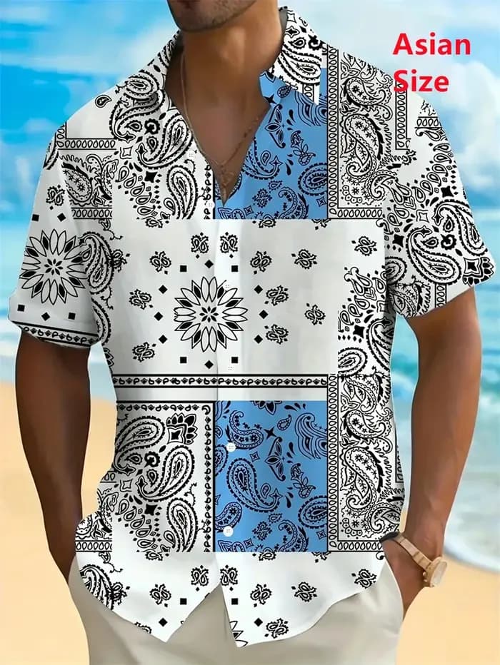 Chemises hawaïennes pour hommes
