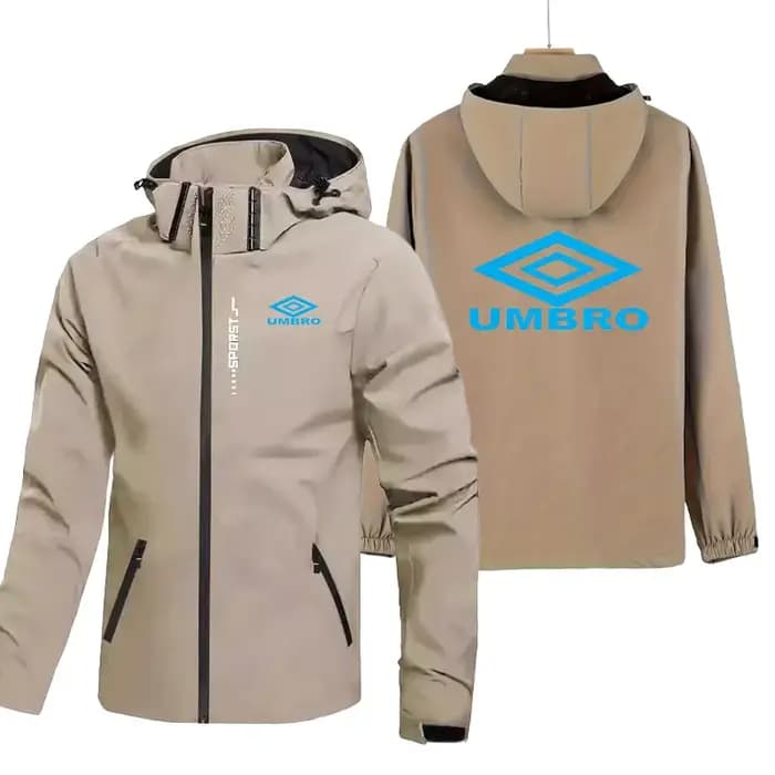 Veste UMBRO LOGO - Veste imperméable à capuche pour homme
