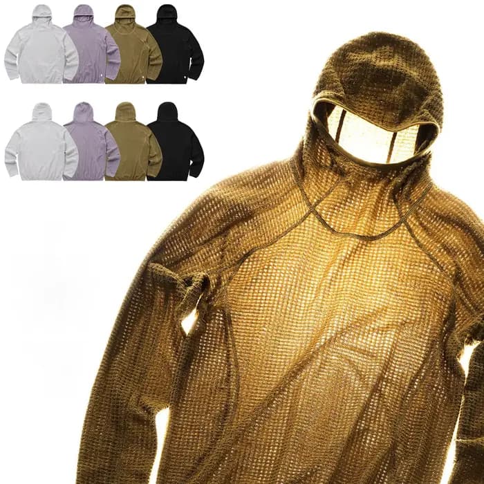 Pull à capuche en polaire pour hommes