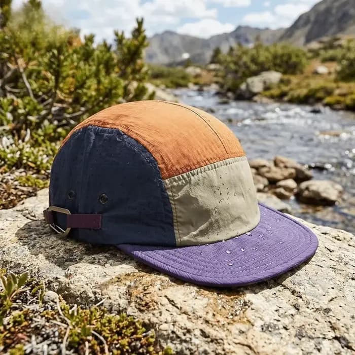Casquettes de baseball pour hommes à 5 panneaux