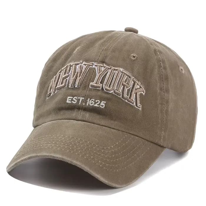 Casquette New York en coton délavé pour hommes et femmes, casquettes Snapback, casquettes de Basebal