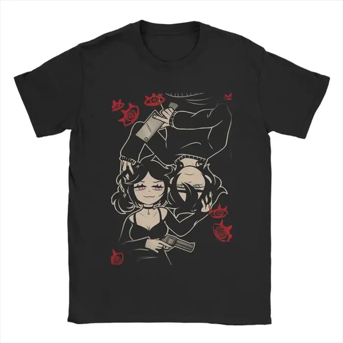 Jeu le cercueil d'Andy et Leyley 100% coton t-shirt pour hommes été Style de rue t-shirts col rond s
