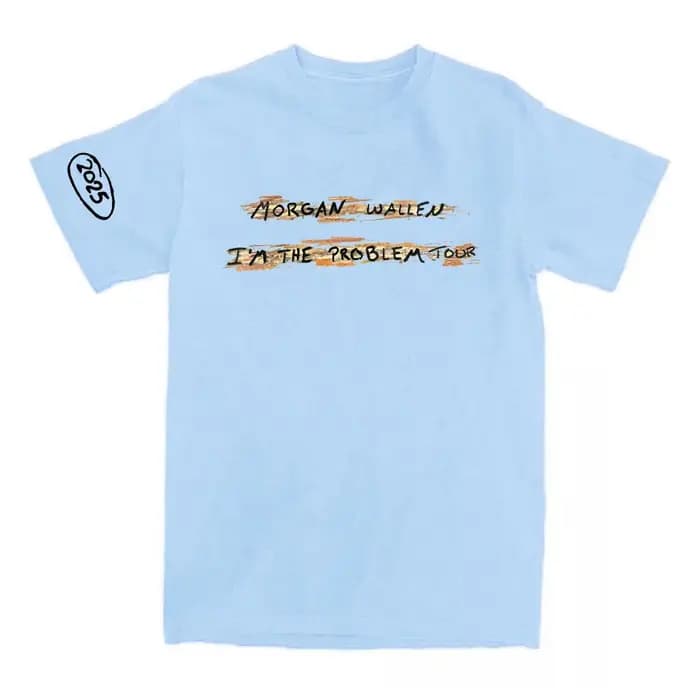 Je suis le problème Tour T-Shirt MorganWallen chanteur impression t-shirts coton été unisexe Streetwear femmes