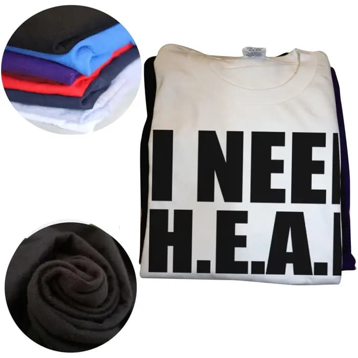 J'ai besoin de tête câlin encourage t-shirt citations inspirantes sarcastiques à manches courtes 100% coton unisexe col rond T-shirts taille ue