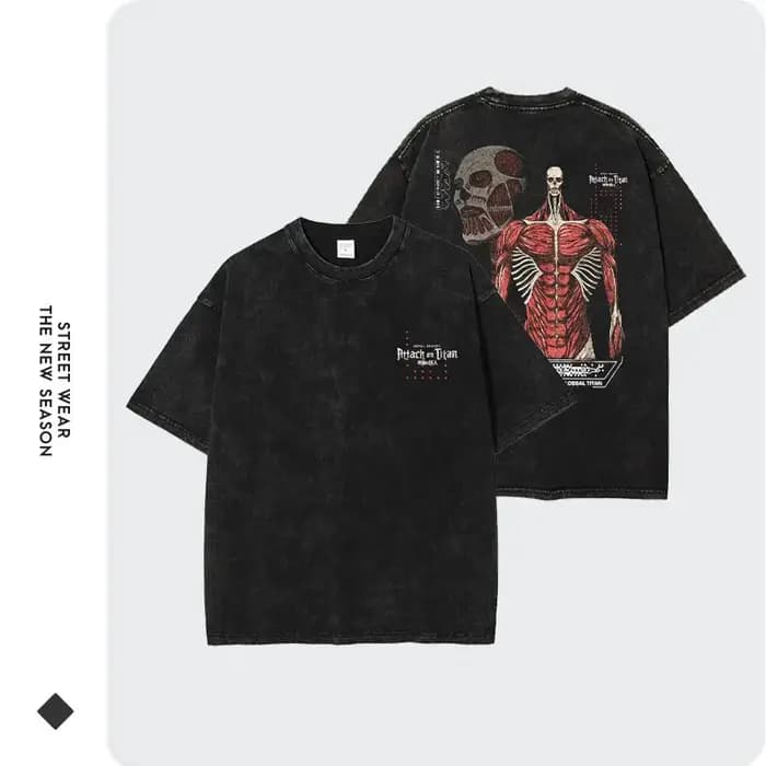 T-shirts Anime L'Attaque des Titans