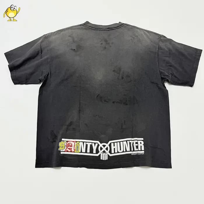 T-shirt vintage Saint de qualité supérieure pour homme et femme