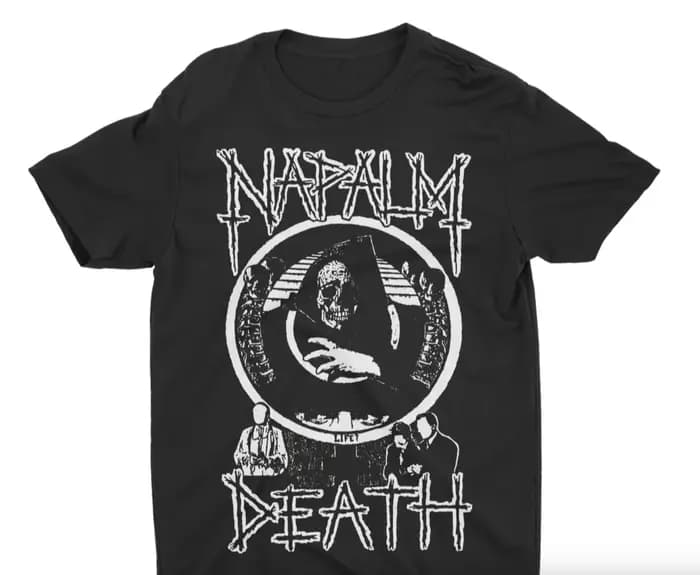 T-Shirt Napalm Death Utopia Banished Band