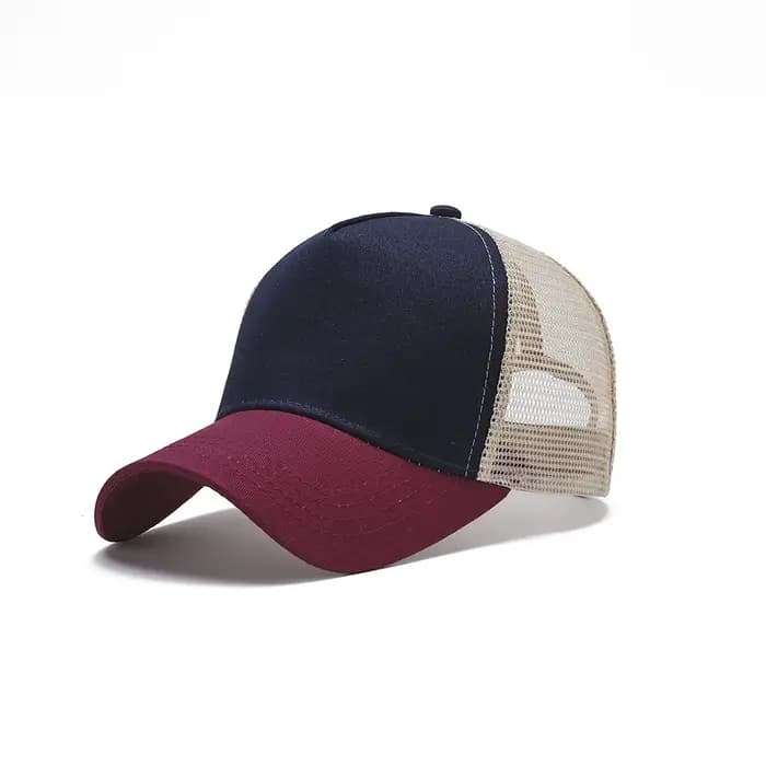 Casquette de baseball en maille vierge pour hommes et femmes