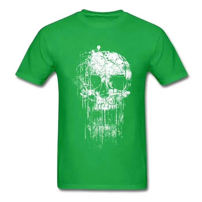 Camisa T Shirt Cool crâne nouveau Design à manches courtes hommes t-shirts célèbre marque mode été t-shirt col rond livraison gratuite