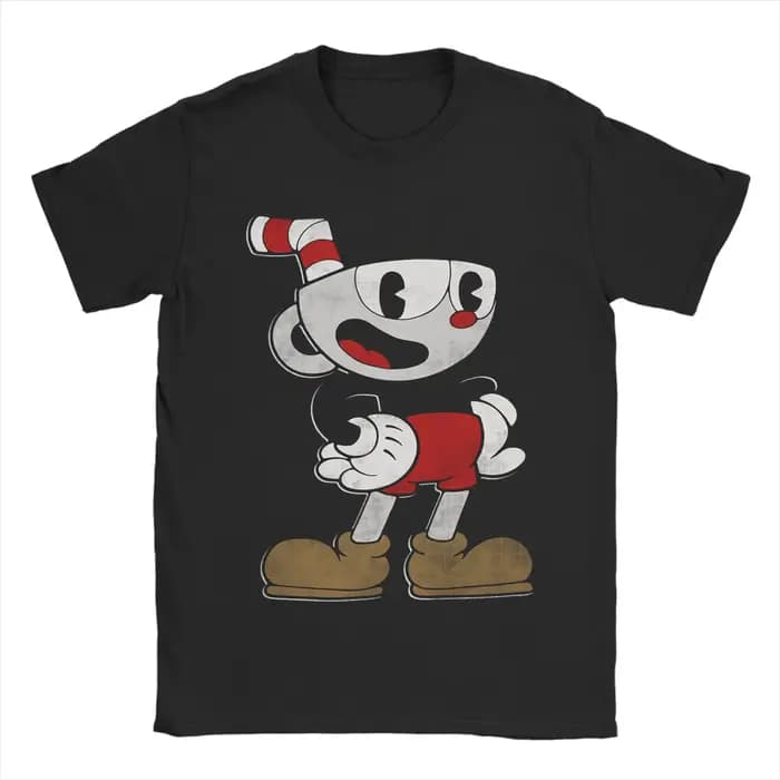 Knockout Cuphead t-shirt pour hommes