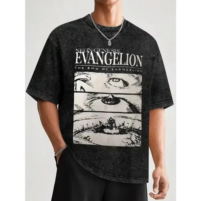 T-shirt Anime Eva pour homme