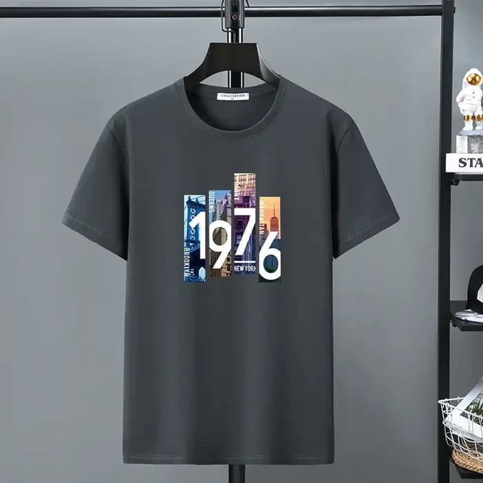 T-shirt rouge pour hommes