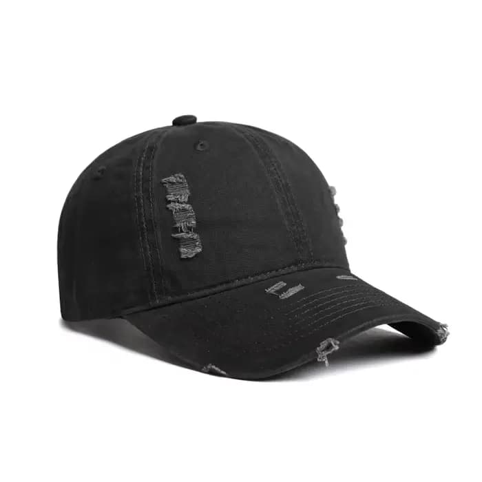 Casquette de baseball vintage délavée avec logo personnalisé, pour homme, en tissu doux, décontracté
