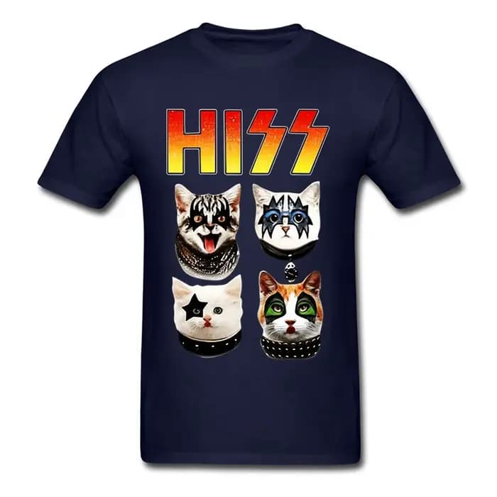 Économie drôles KISS Hd'appareils Cat pour hommes