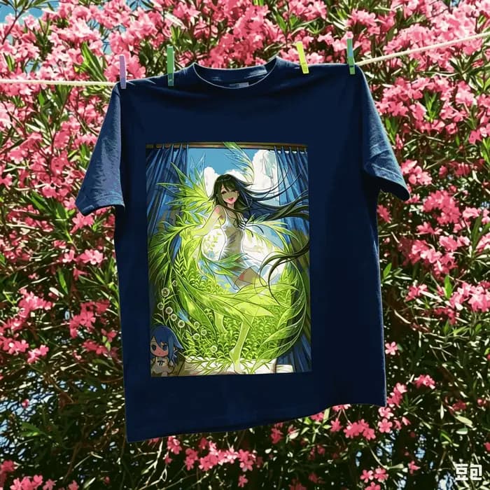 T-shirt Saya no Uta Streetwear tendance en coton, surdimensionné, unisexe, mode vintage, imprimé hip-hop, pour hommes et femmes, de haute qualité.