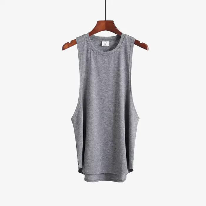 Débardeur sans manches gris pour hommes