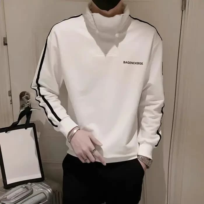Sweat-shirt sans capuche pour homme
