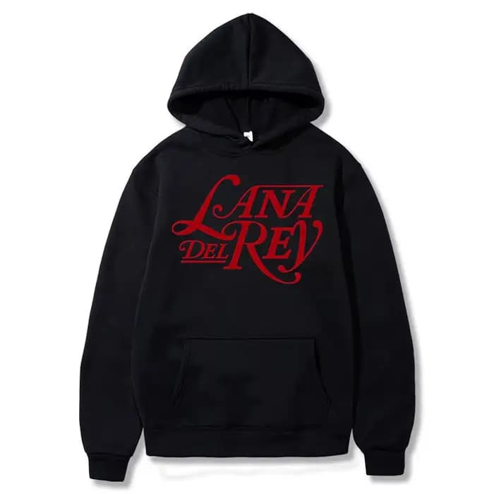Lana Del Rey Logo sweat à capuche léger hommes mode à manches longues sweats femmes décontracté Harajuku Streetwear