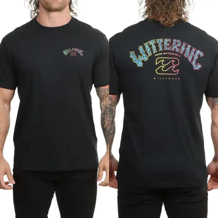 T-shirt en coton graphique Pop Billa Surfing Bong unisexe, manches courtes, tendance, marque de luxe, décontracté, vintage, pour l'été