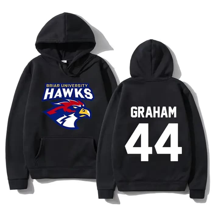 Sweat-shirts à capuche unisexes Off Campus Briar University Hockey