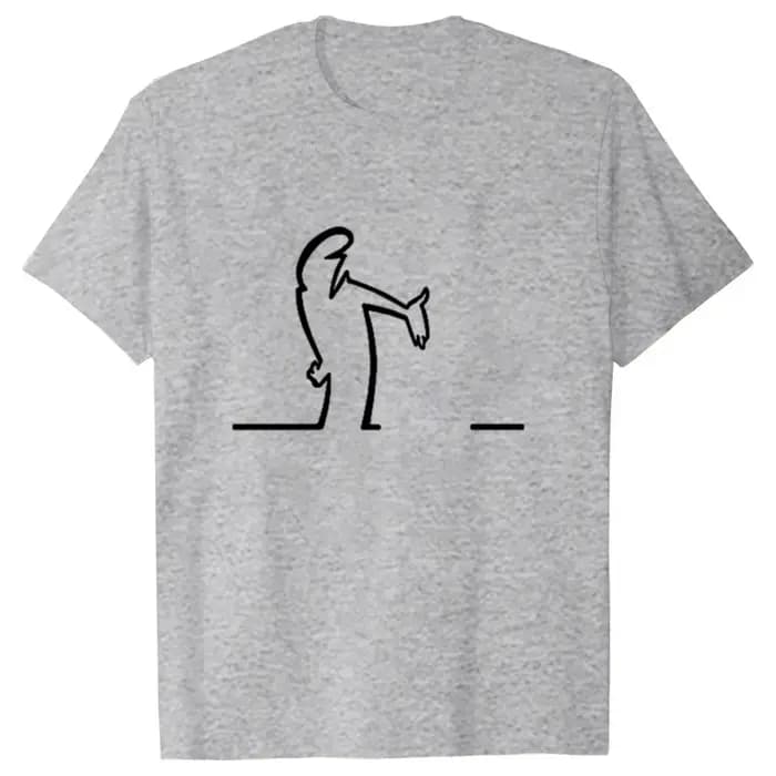 T-shirts d'été pour hommes et femmes, Balum La Linea, t-shirt graphique amusant, confortable, Premiu